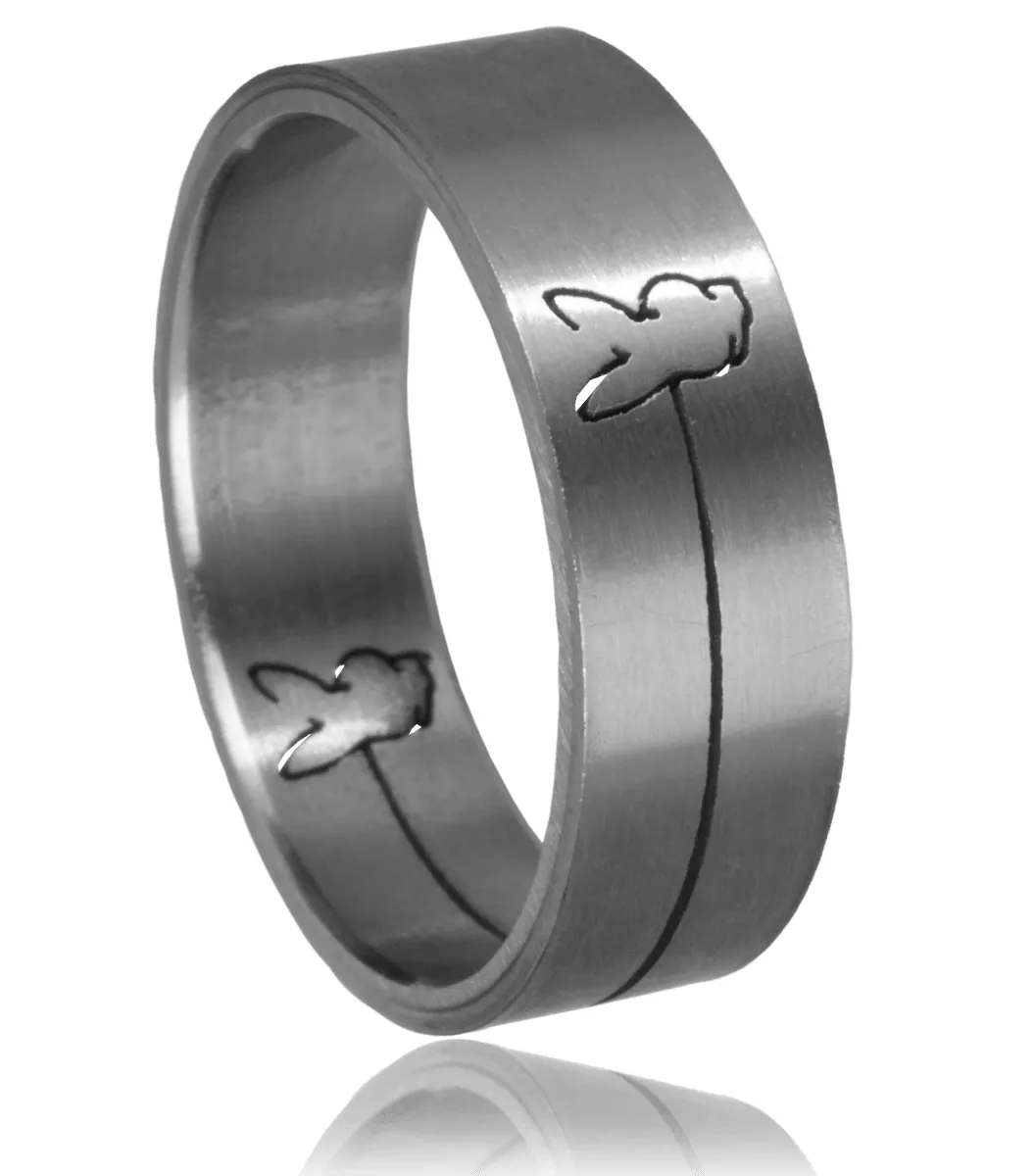 Bague homme incrustée Mohamhed lapin Animal - Bague en Acier - Bijoux en Vogue