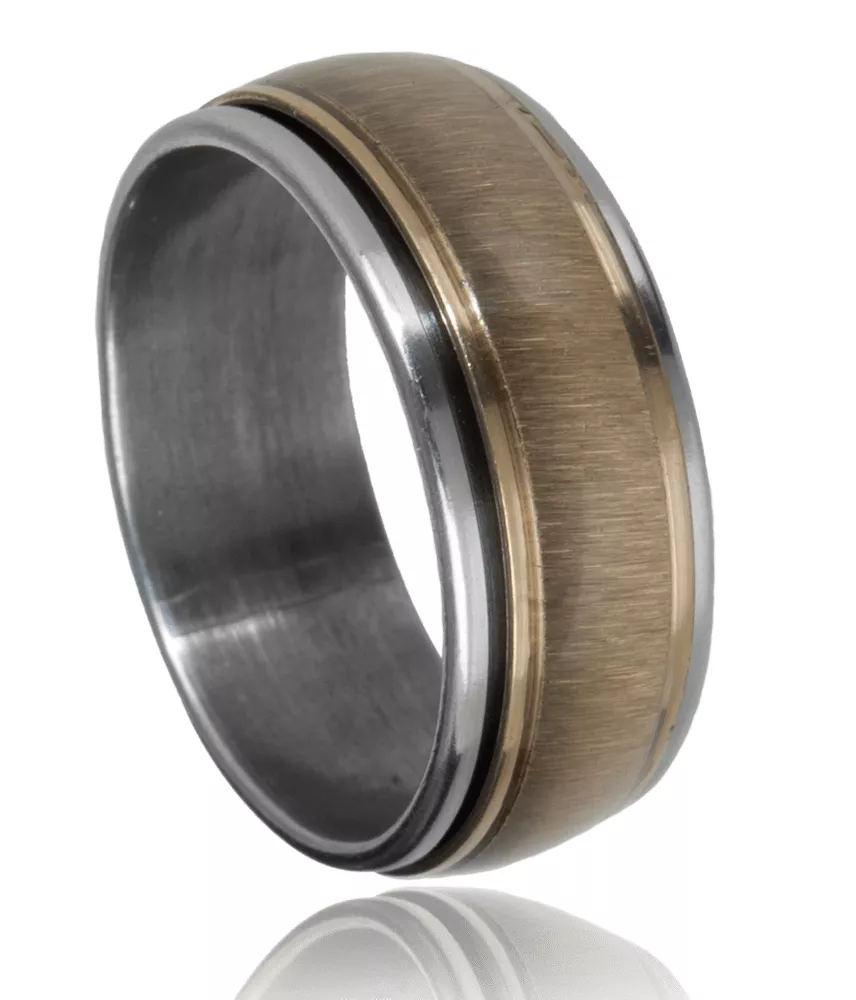 Bague Durango Aflatun light - Bague en Acier