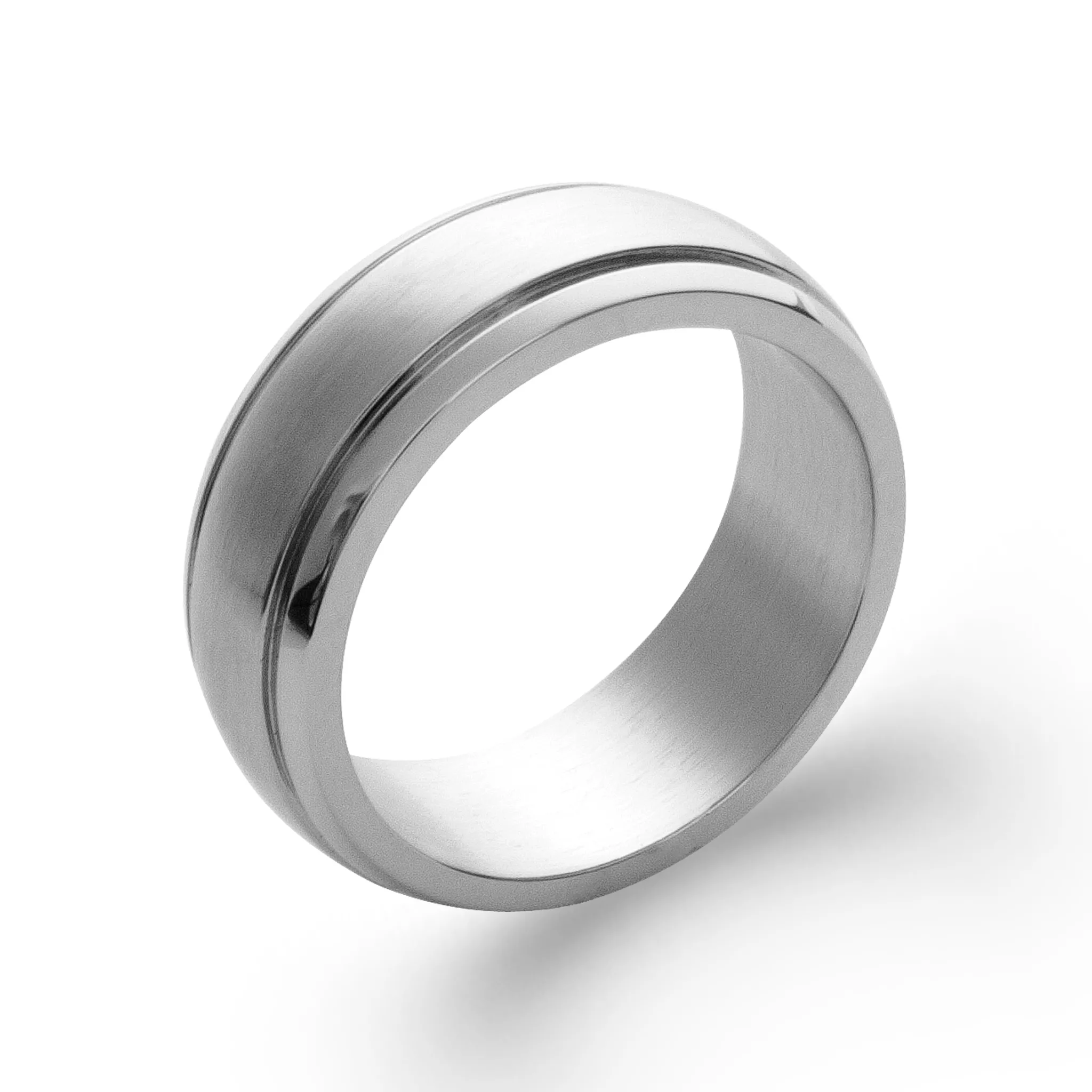 Alliance Homme Acier Cero - Bague en Acier