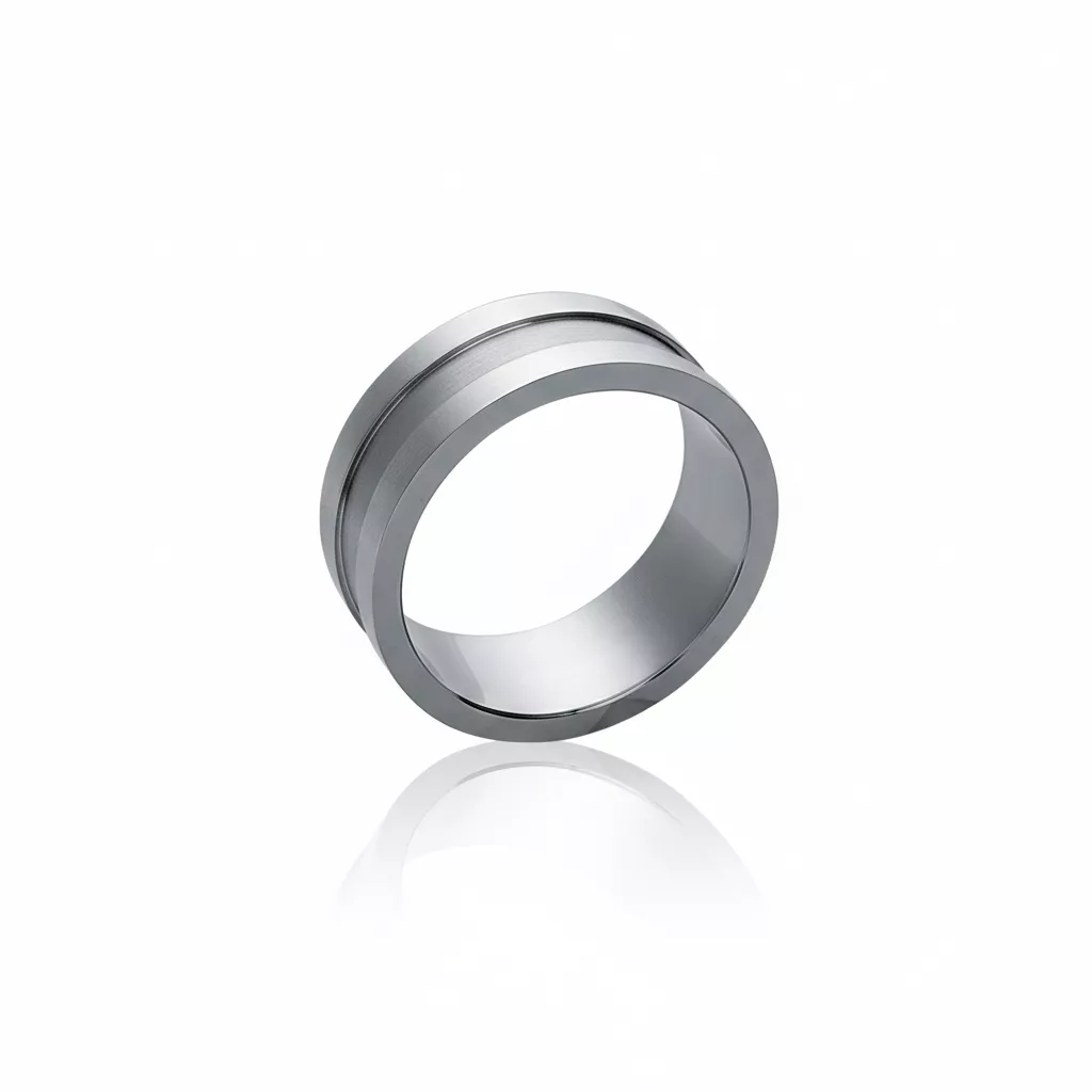 Alliance Homme Acier Achouak - Bague en Acier