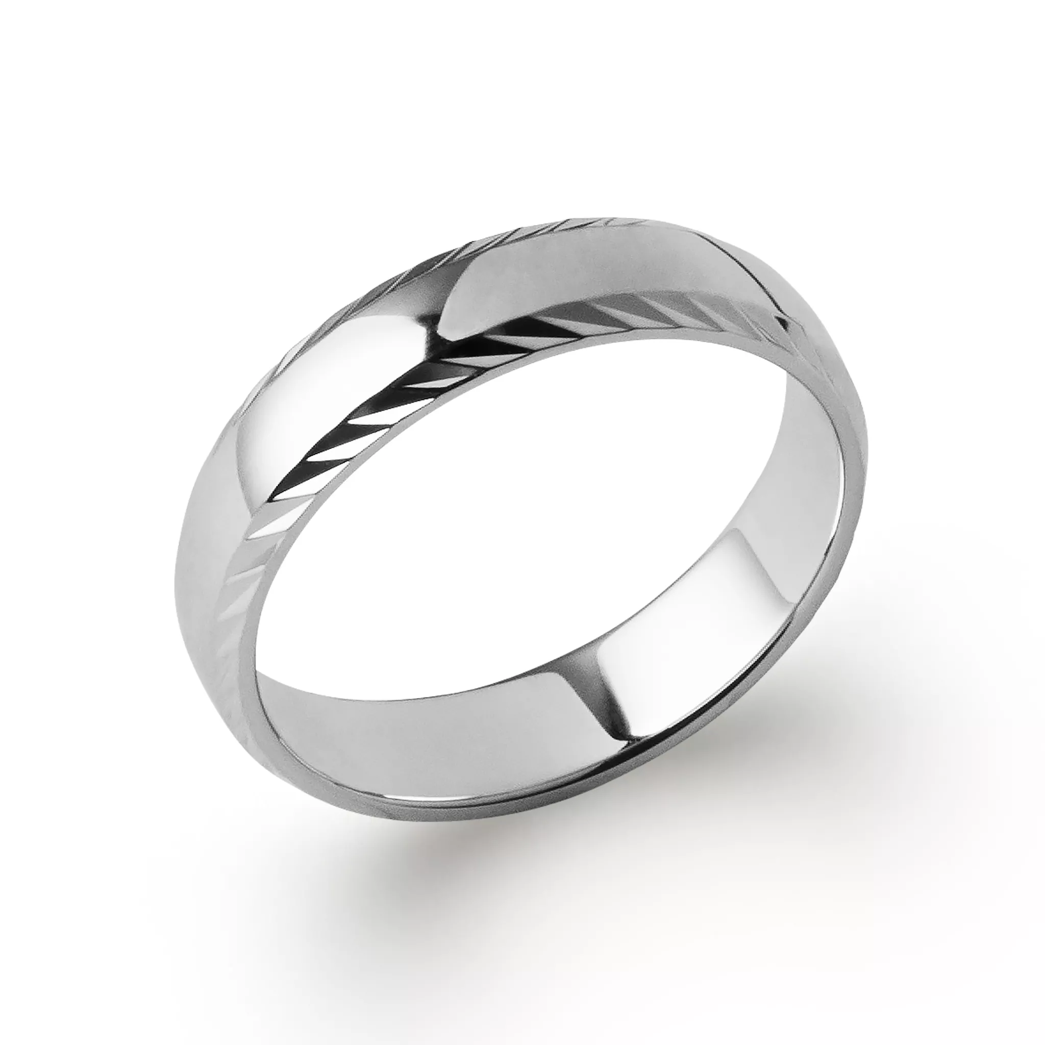 Alliance Homme Argent Delgado - Bague en Argent 925