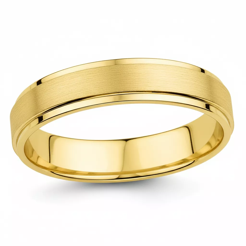 Alliance Or Amayota - Bague en Or 375 9k - Bijoux en Vogue