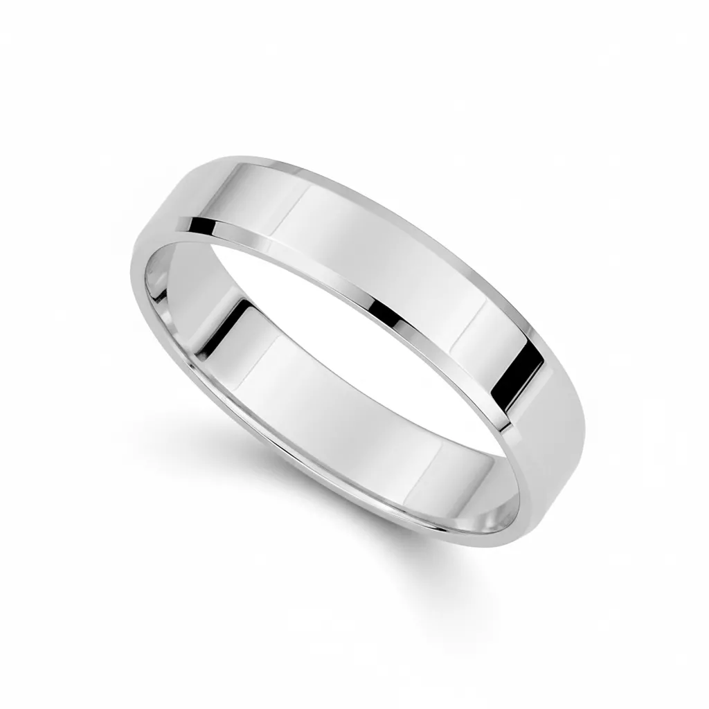 Alliance Or Blanc Dorez - Bague en Or 750 18k - Bijoux en Vogue