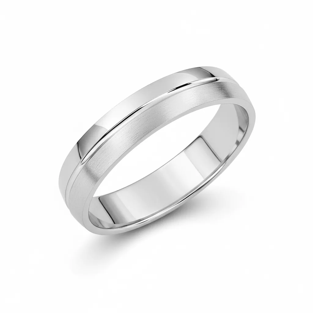 Alliance Or Blanc Ferreiras - Bague en Or 750 18k - Bijoux en Vogue