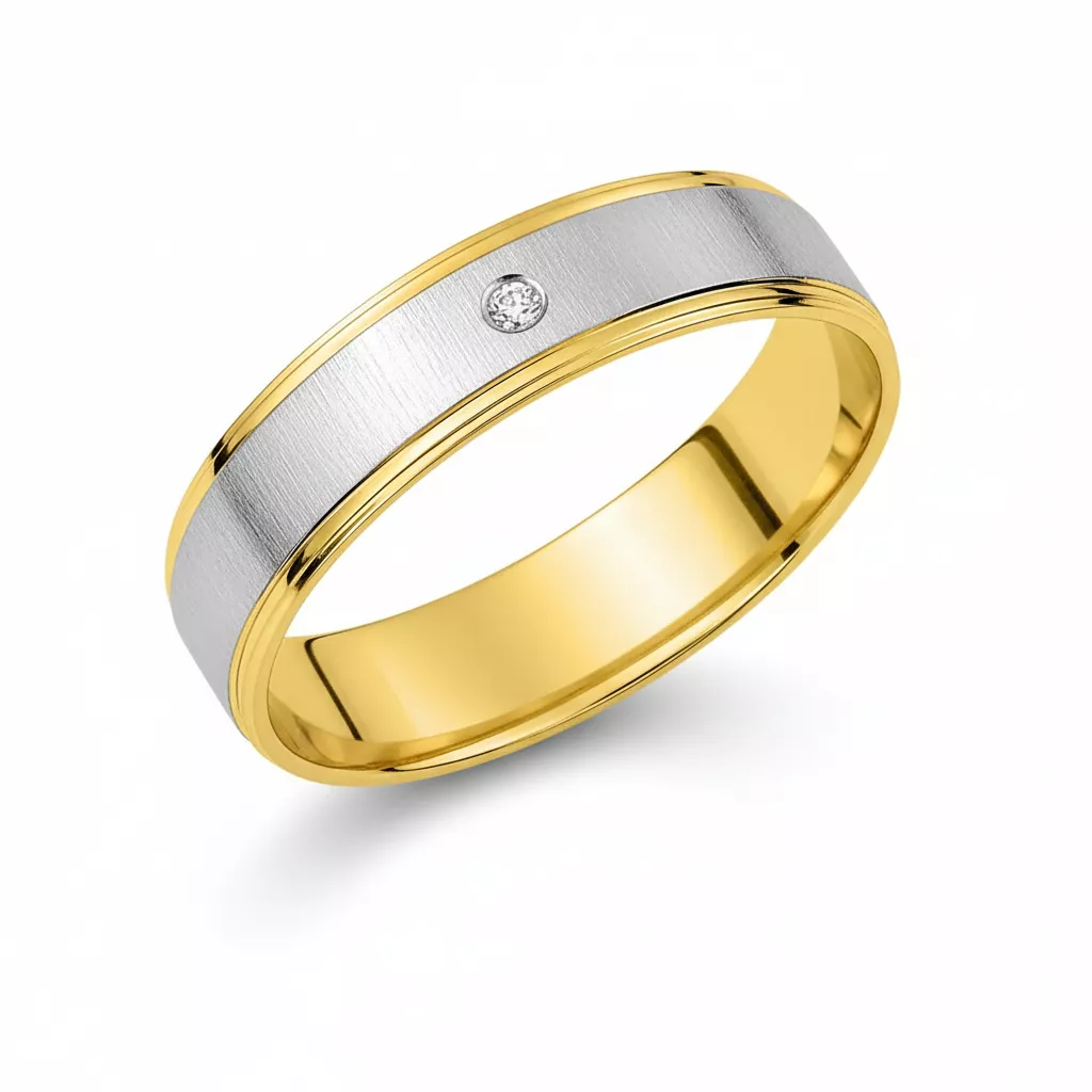 All.fantaisie 4.5mm di 0.01ct GH-SI or750j+rh