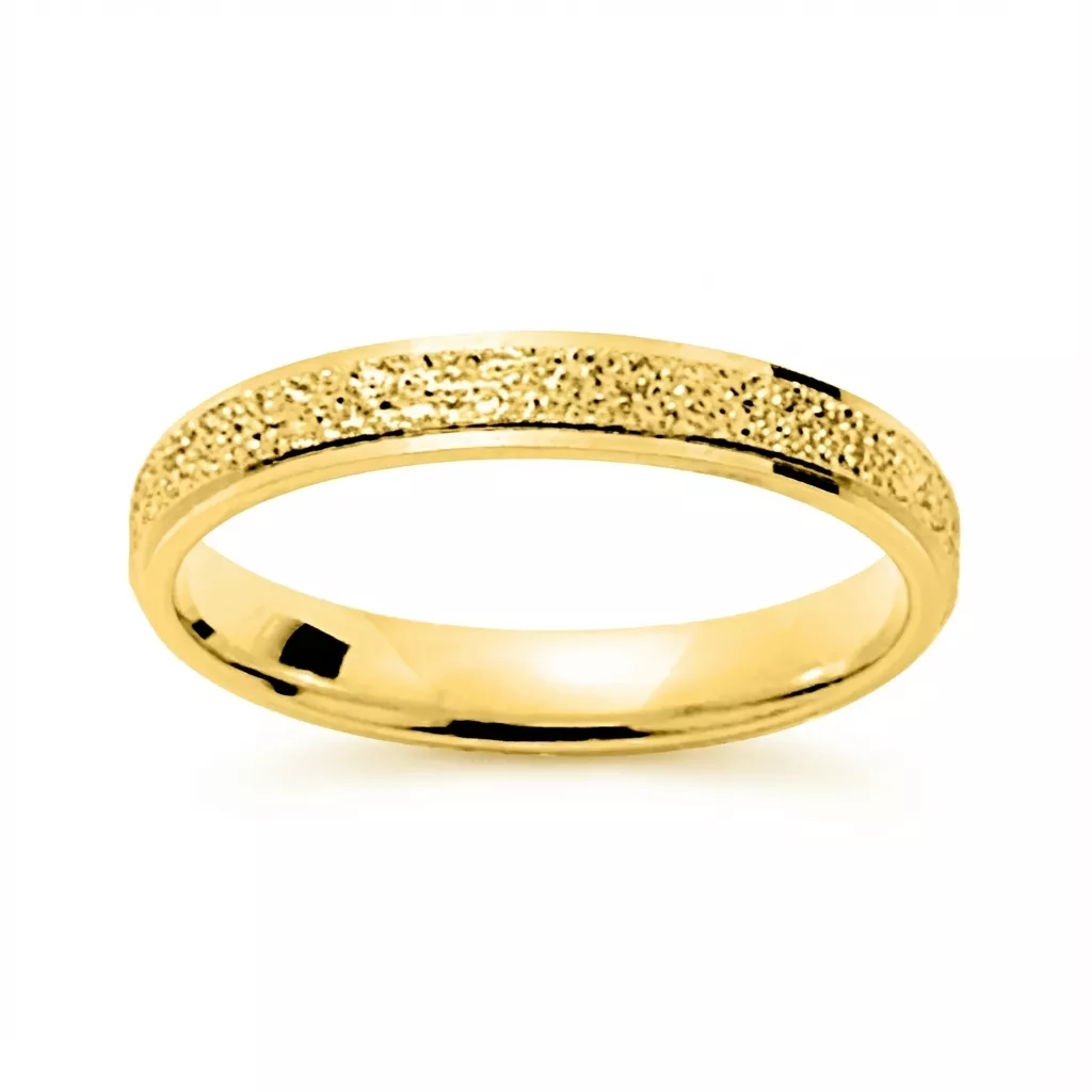 Alliance Or Rosemonda - Bague en Or 750 18k