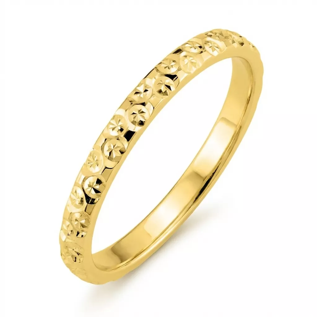 Alliance Or Aptine - Bague en Or 750 18k