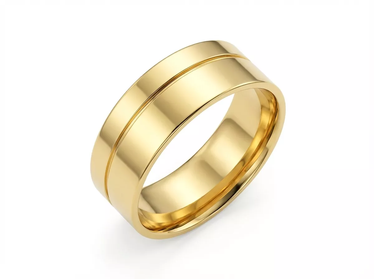 Alliance Or Kannytha - Bague en Or 750 18k