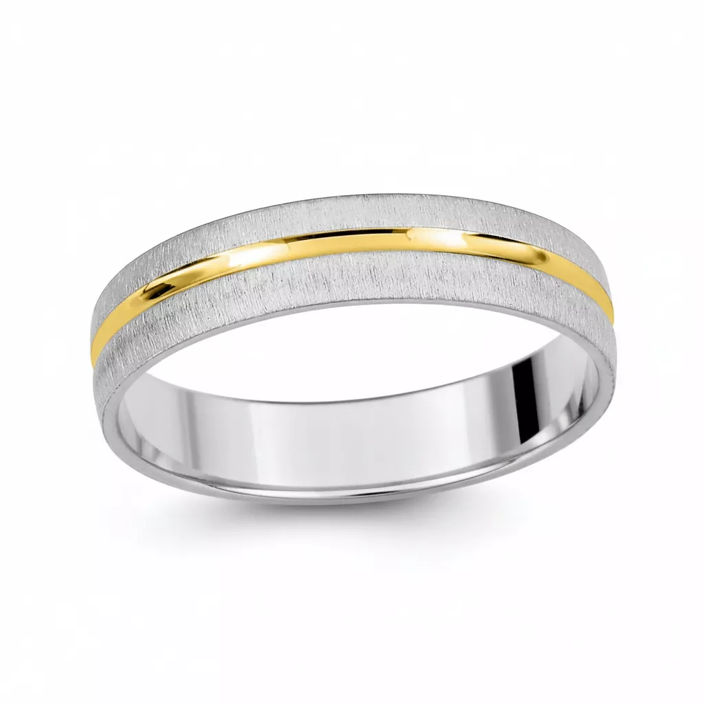 Alliance Or Baider - Bague en Or 750 18k - Bijoux en Vogue