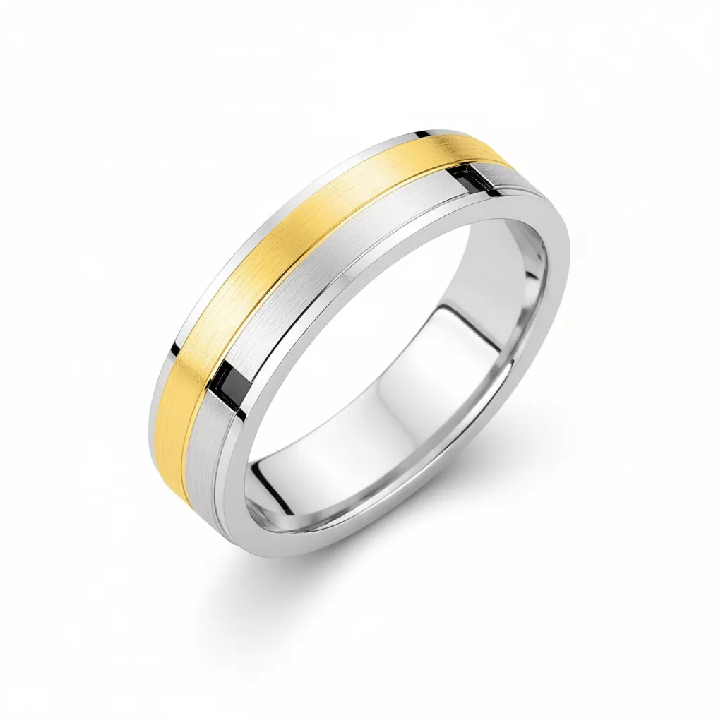Alliance Or Cafao - Bague en Or 750 18k - Bijoux en Vogue
