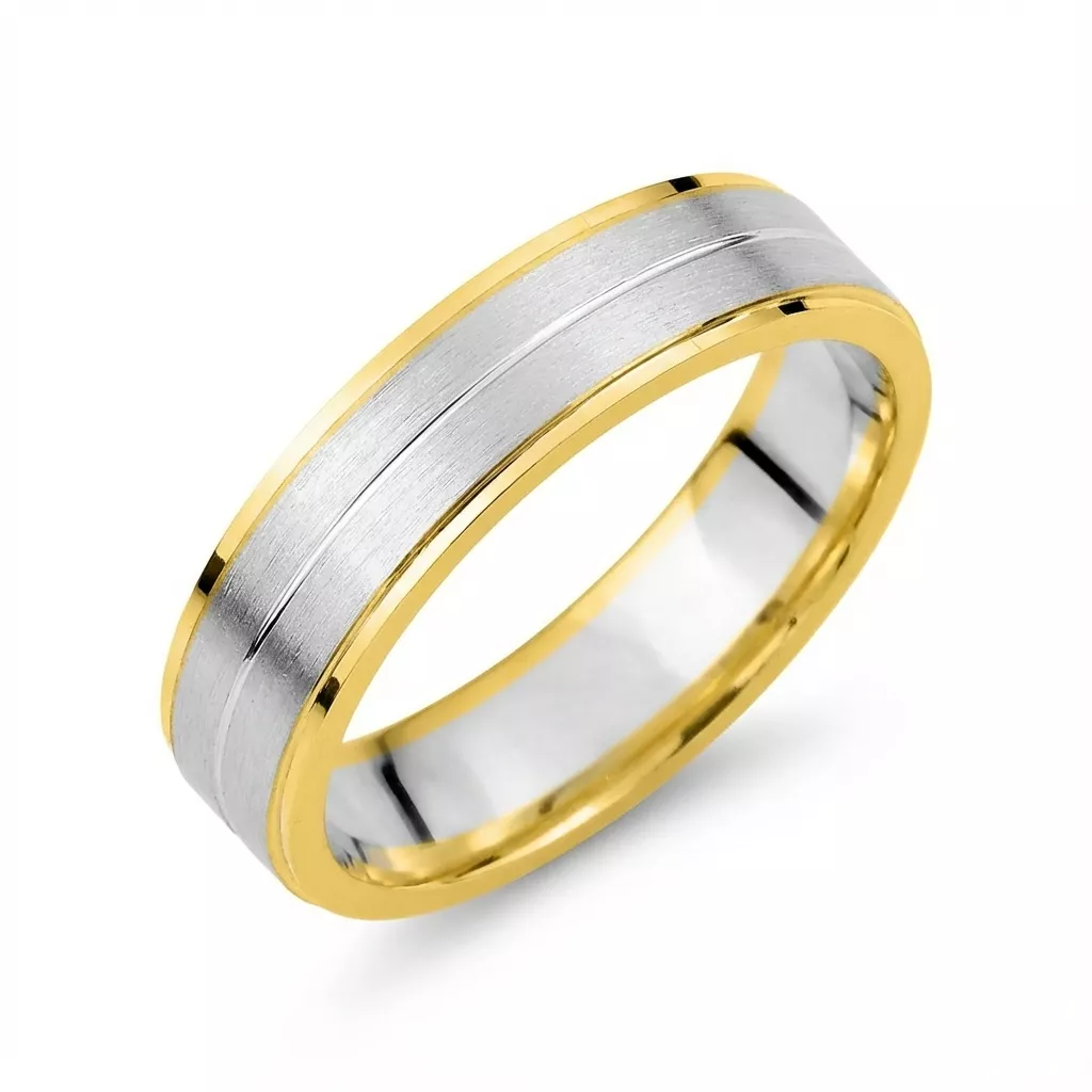 Alliance Or Cabane - Bague en Or 750 18k - Bijoux en Vogue