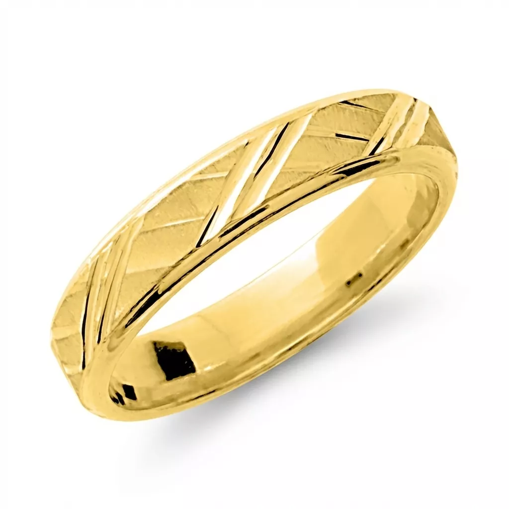 Alliance Or Gerardin - Bague en Or 750 18k
