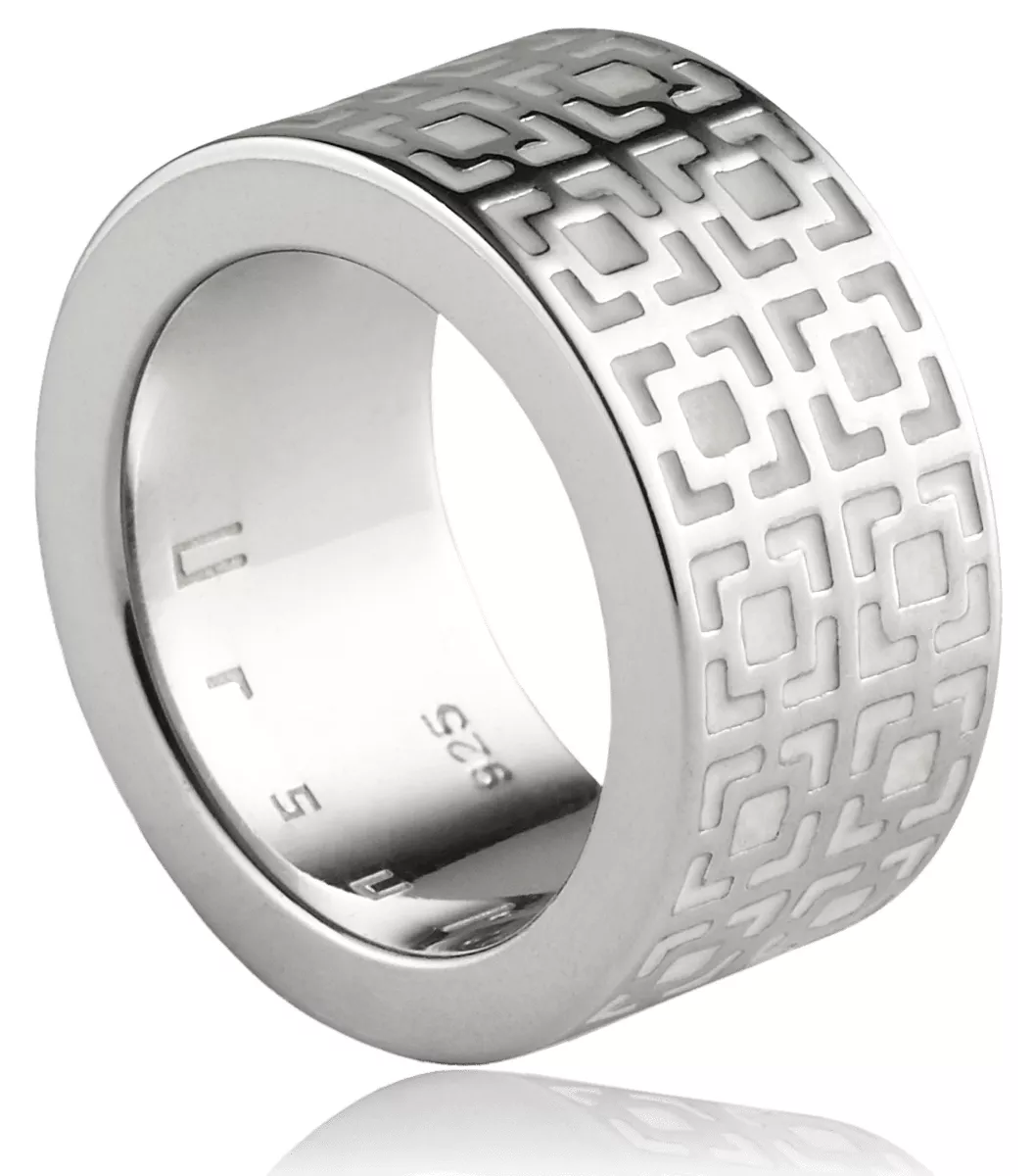 Bague argent Bithja Monogramme