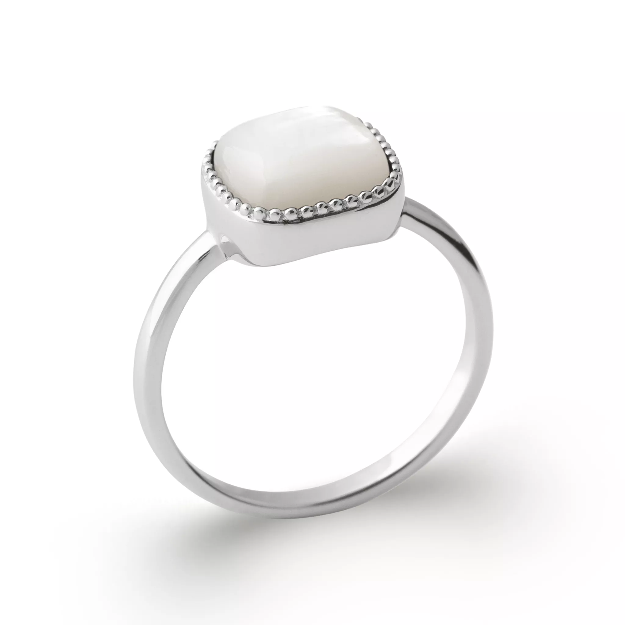 Bague Argent Delorette Nacre Couleurs - Bague en Argent 925 - Bijoux en Vogue