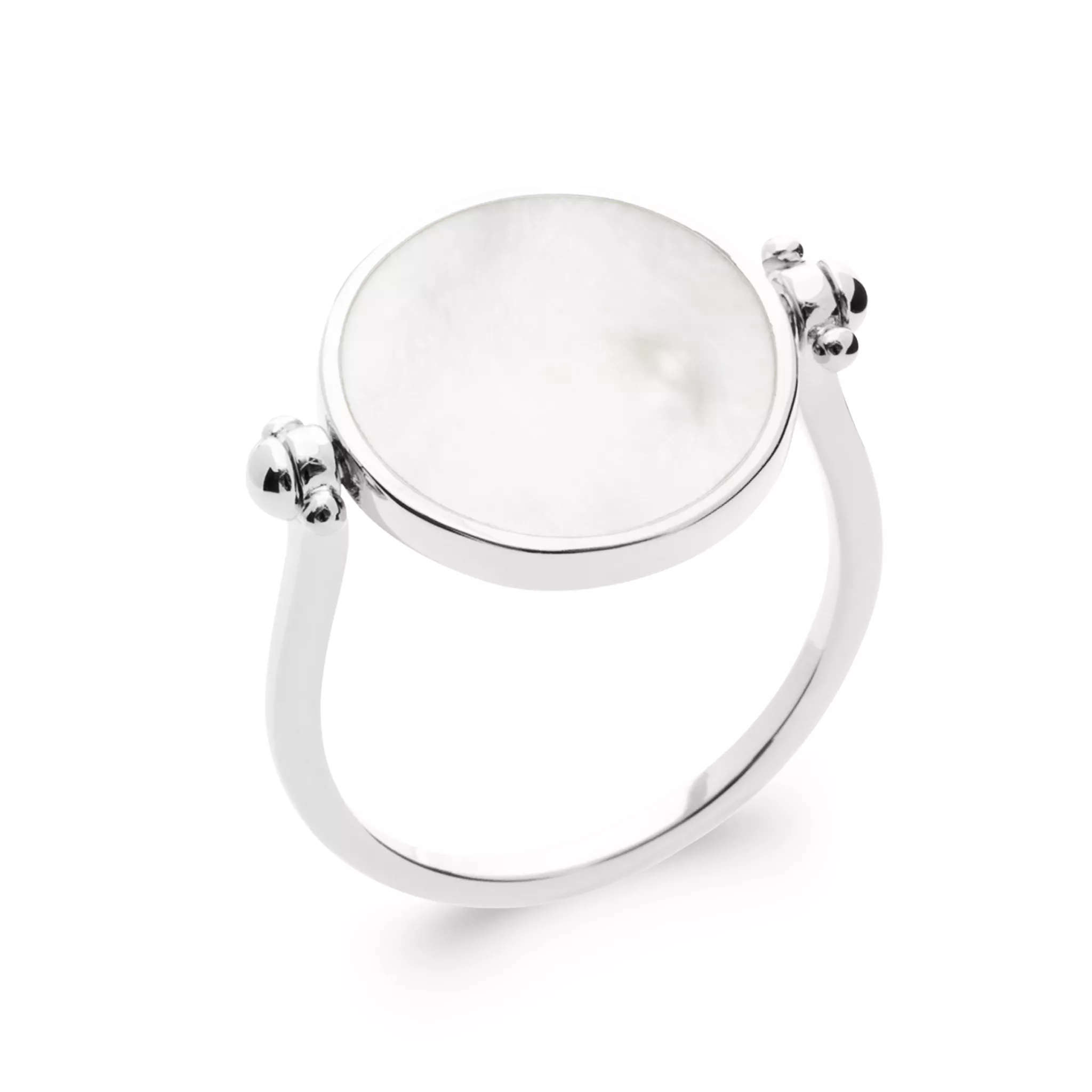 Bague Argent Leinda Nacre Couleurs - Bague en Argent 925 - Bijoux en Vogue