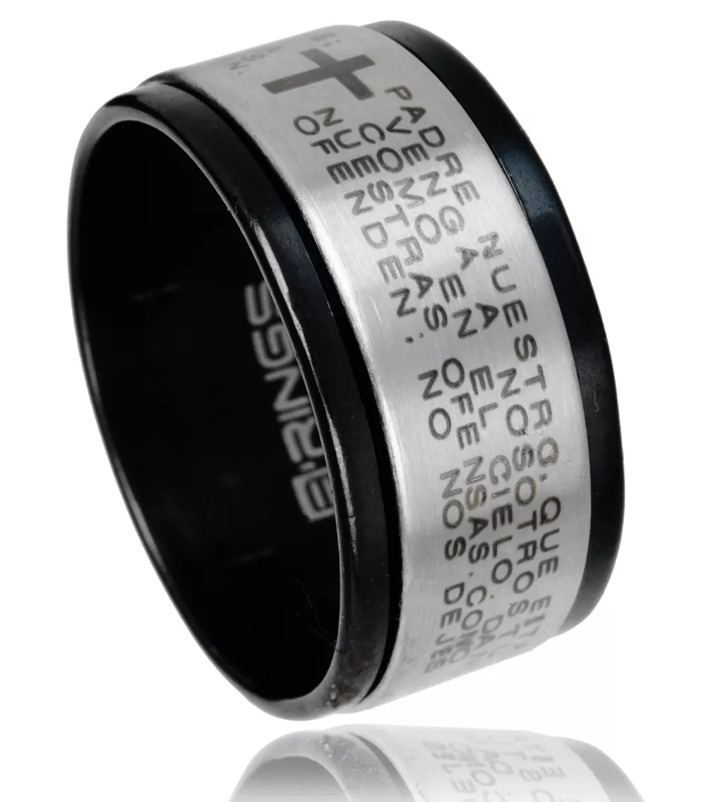 Bague Enigma Ameur virtua - Bague en Acier - Bijoux en Vogue