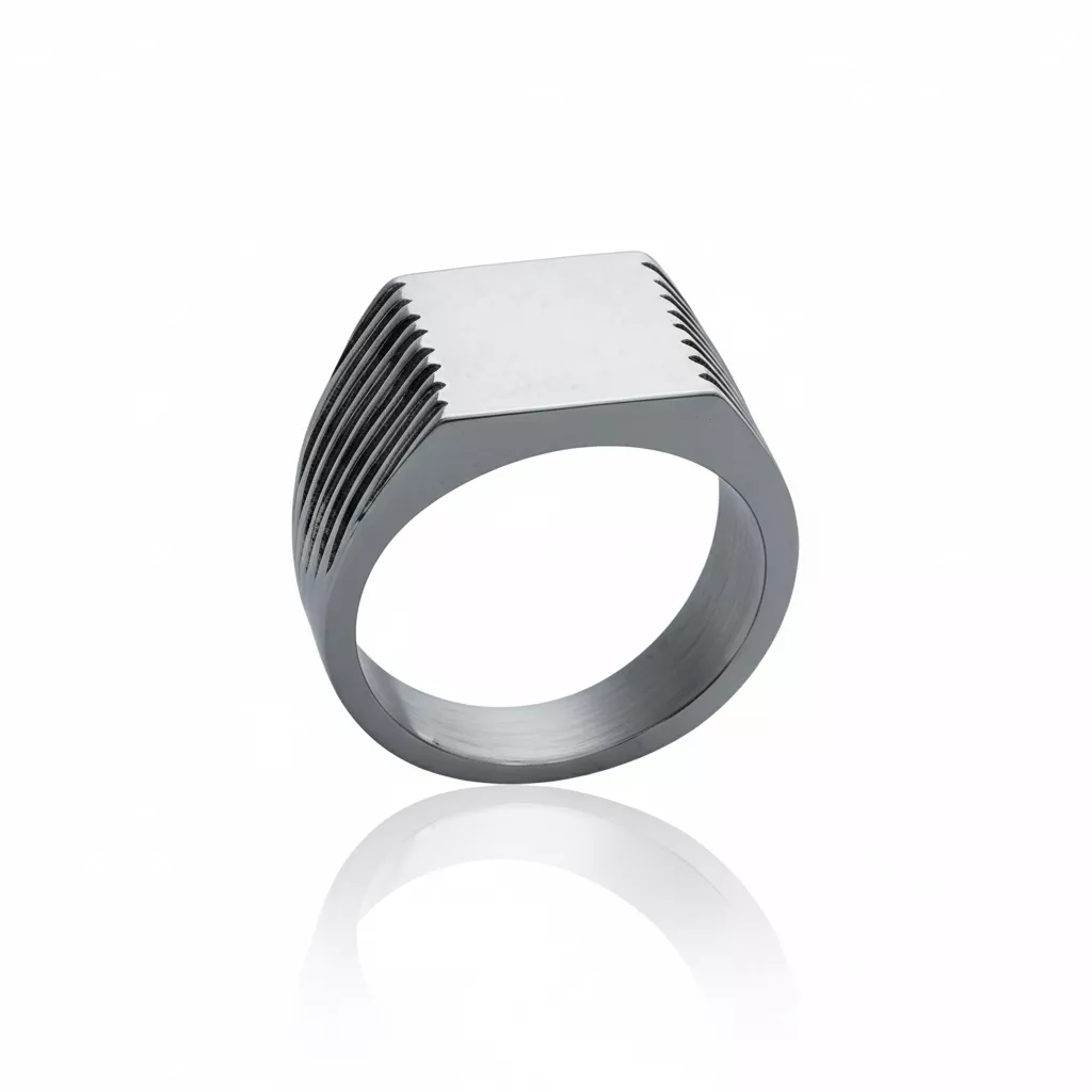 Chevalière Homme Acier Paroud - Bague en Acier