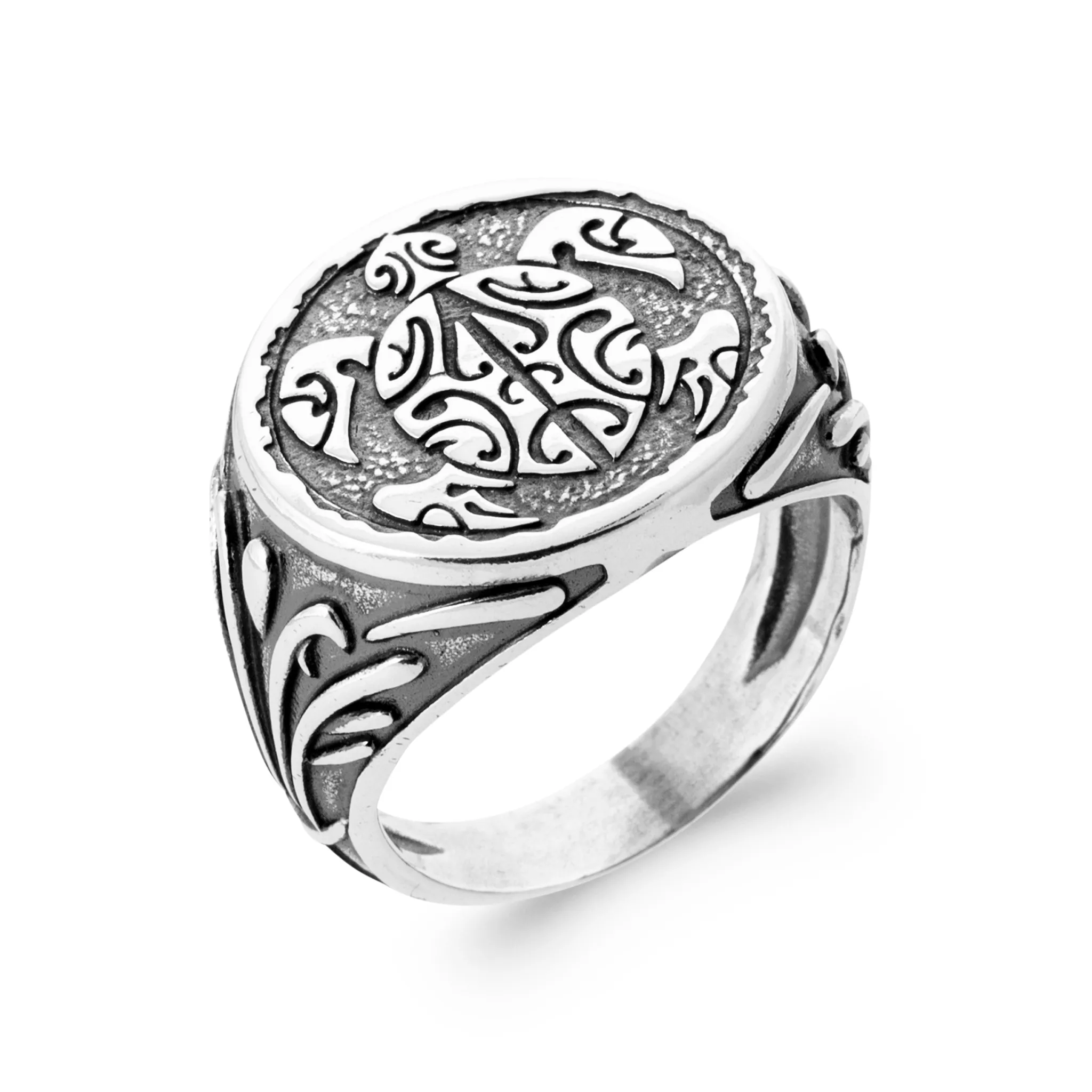 Chevalière Homme Argent Ahmedov - Bague en Argent 925