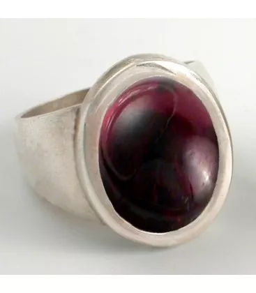 Bague pour homme Néo Berbère Bhatto "089-5H" - Bague en Argent - Bijoux en Vogue