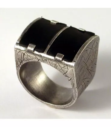 Bague pour homme Médiévale Gioachim "138-9" - Bague en Argent - Bijoux en Vogue