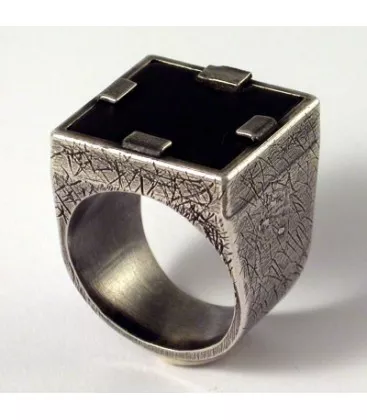 Bague pour homme Médiévale Fajando "138-8" - Bague en Argent - Bijoux en Vogue
