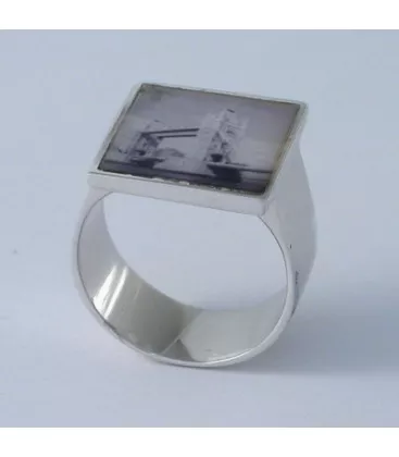 Bague pour homme Dandy Celatettin "127-1" - Bague en Argent - Bijoux en Vogue