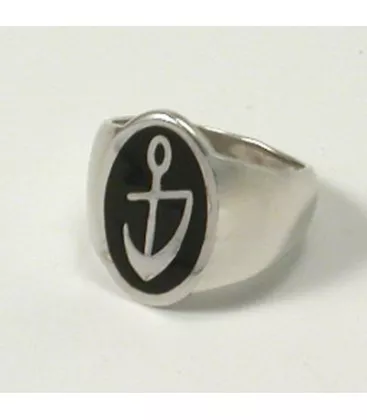 Bague pour homme Navale Fawzee "067-2" - Bague en Argent - Bijoux en Vogue