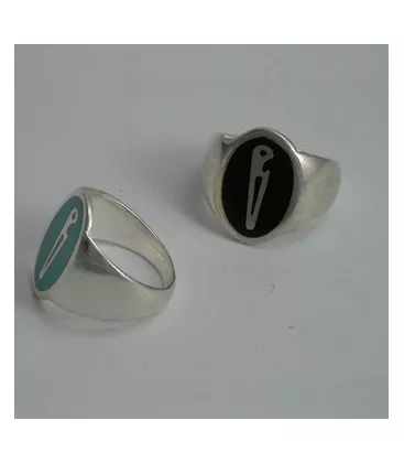 Bague pour homme Navale Calagiero "066-2" - Bague en Argent - Bijoux en Vogue