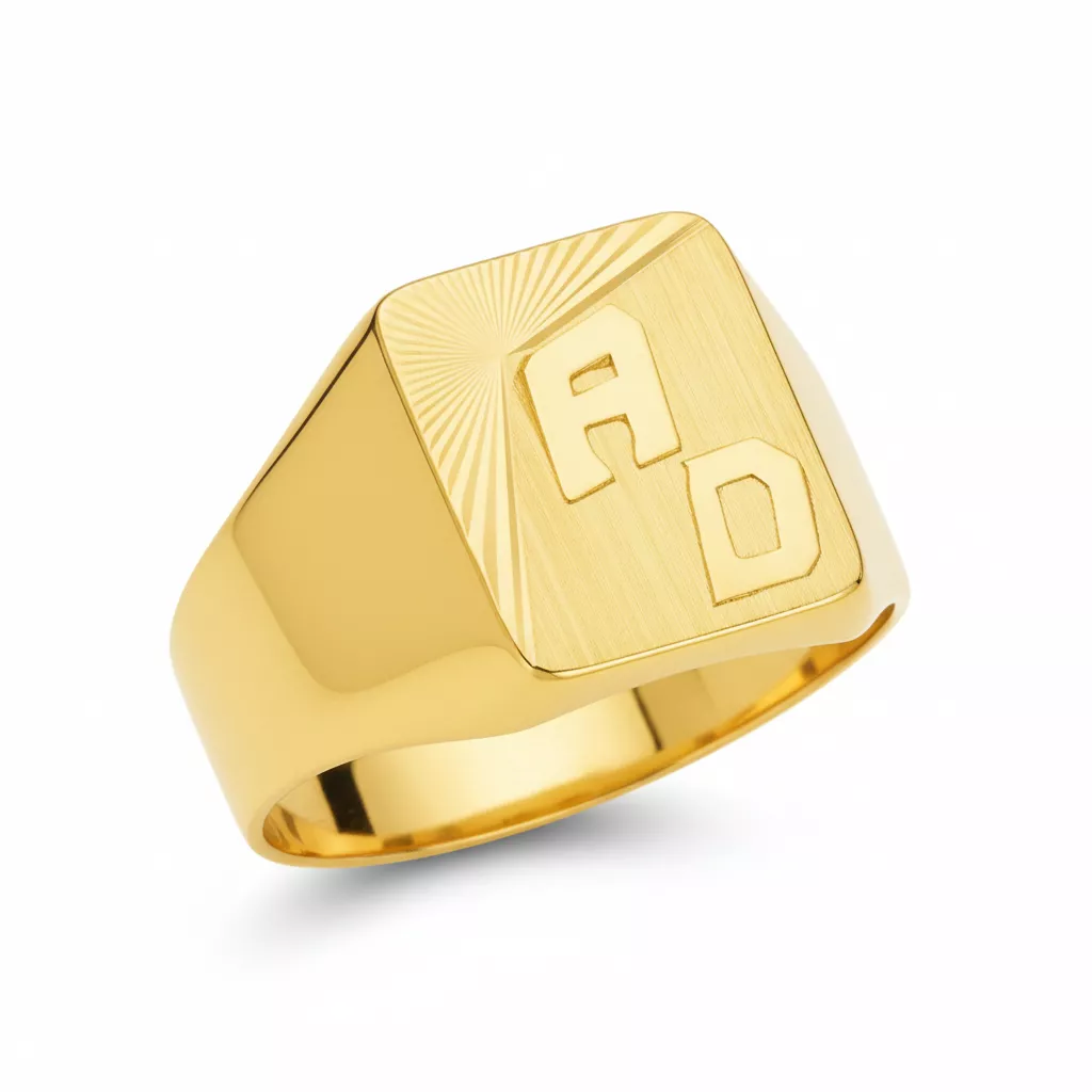 Chevalière Or Tovonandriana - Bague en Or 375 9k