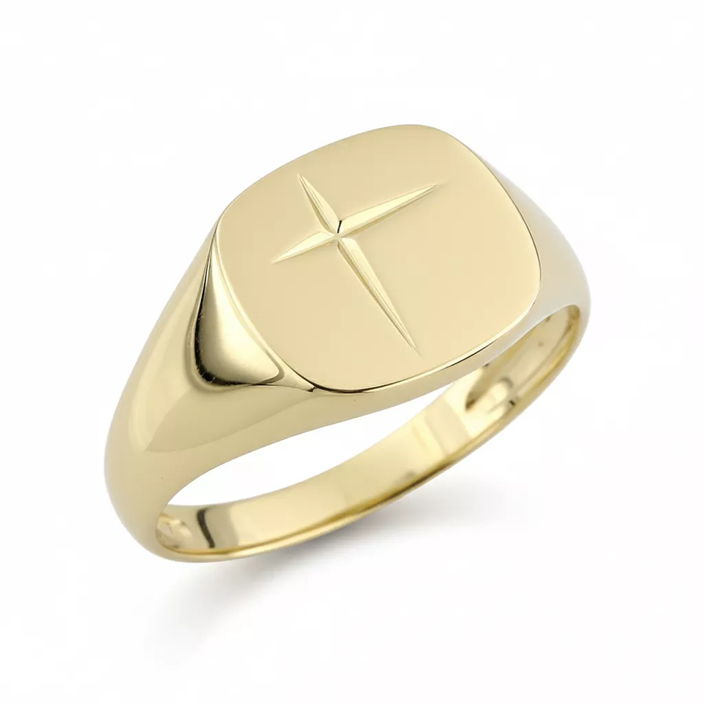 Chevalière Or Pahisa - Bague en Or 375 9k - Bijoux en Vogue