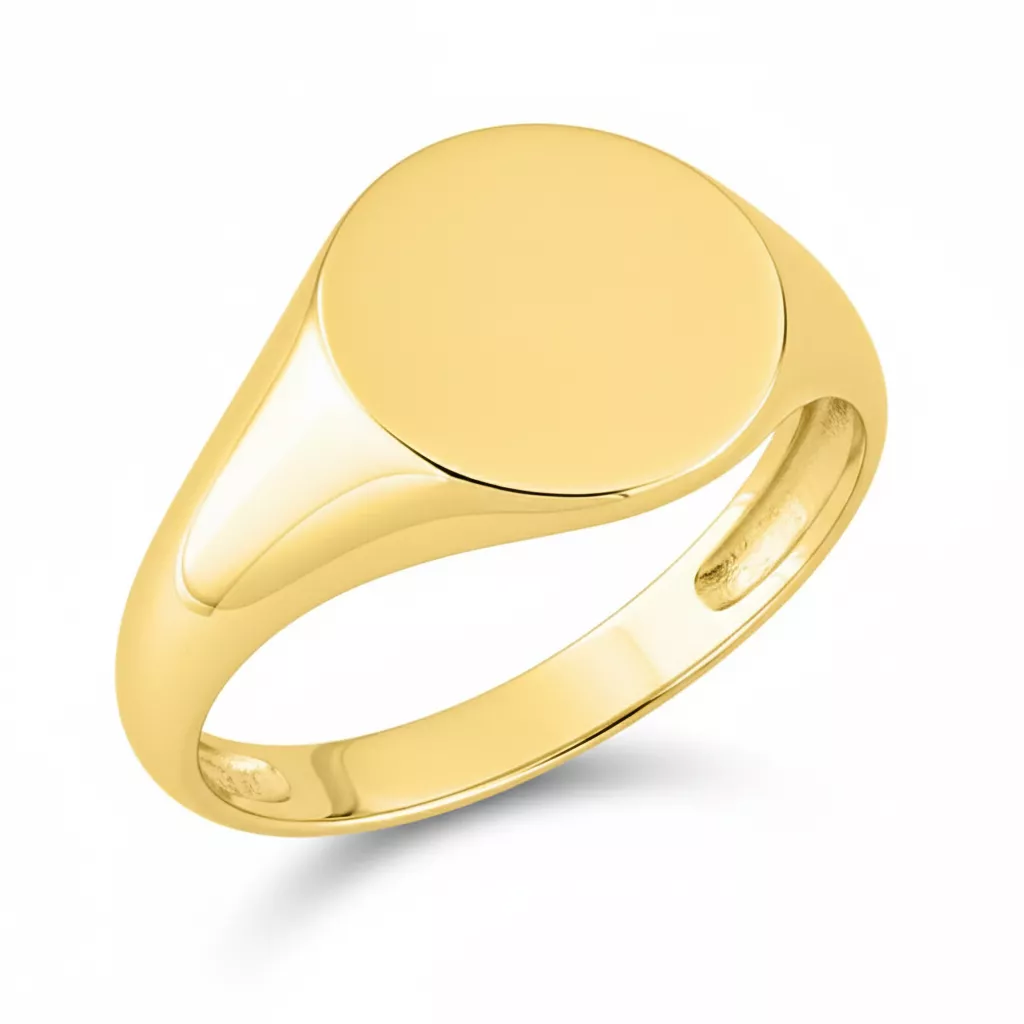 Chevalière Or Adelhia - Bague en Or 375 9k - Bijoux en Vogue