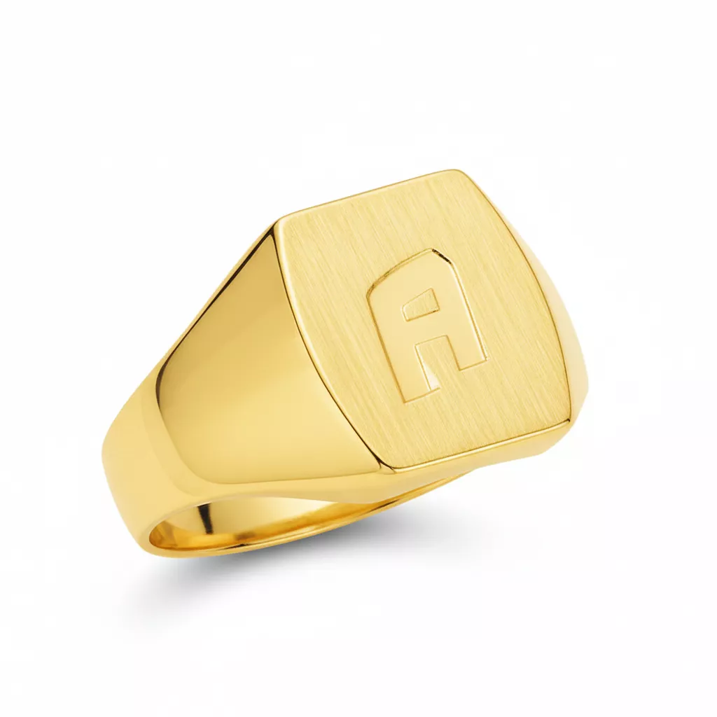 Chevalière Homme Or Kaupo - Bague en Or 750 18k