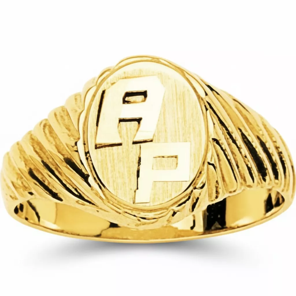 Chevalière Homme Or Andriankajarivo - Bague en Or 750 18k