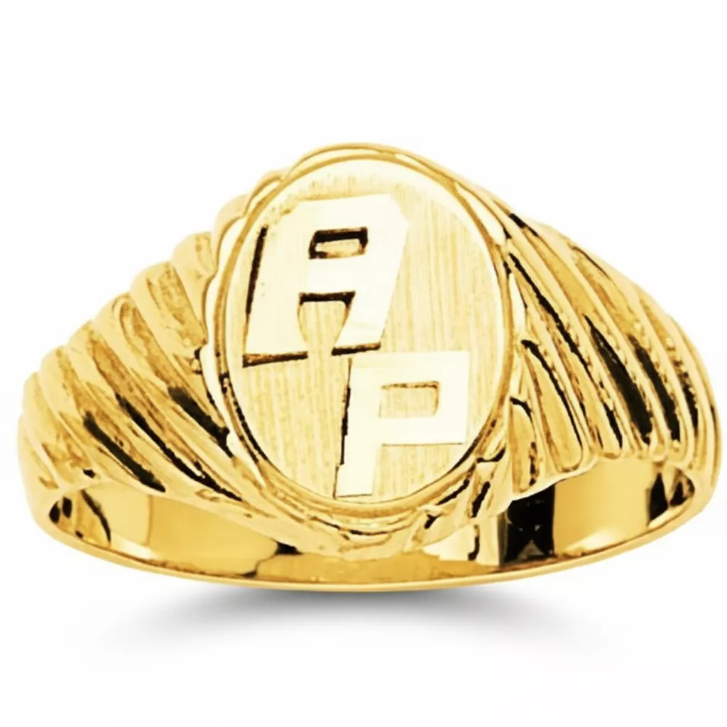 Chevalière Homme Or Yanglimo - Bague en Or 750 18k - Bijoux en Vogue