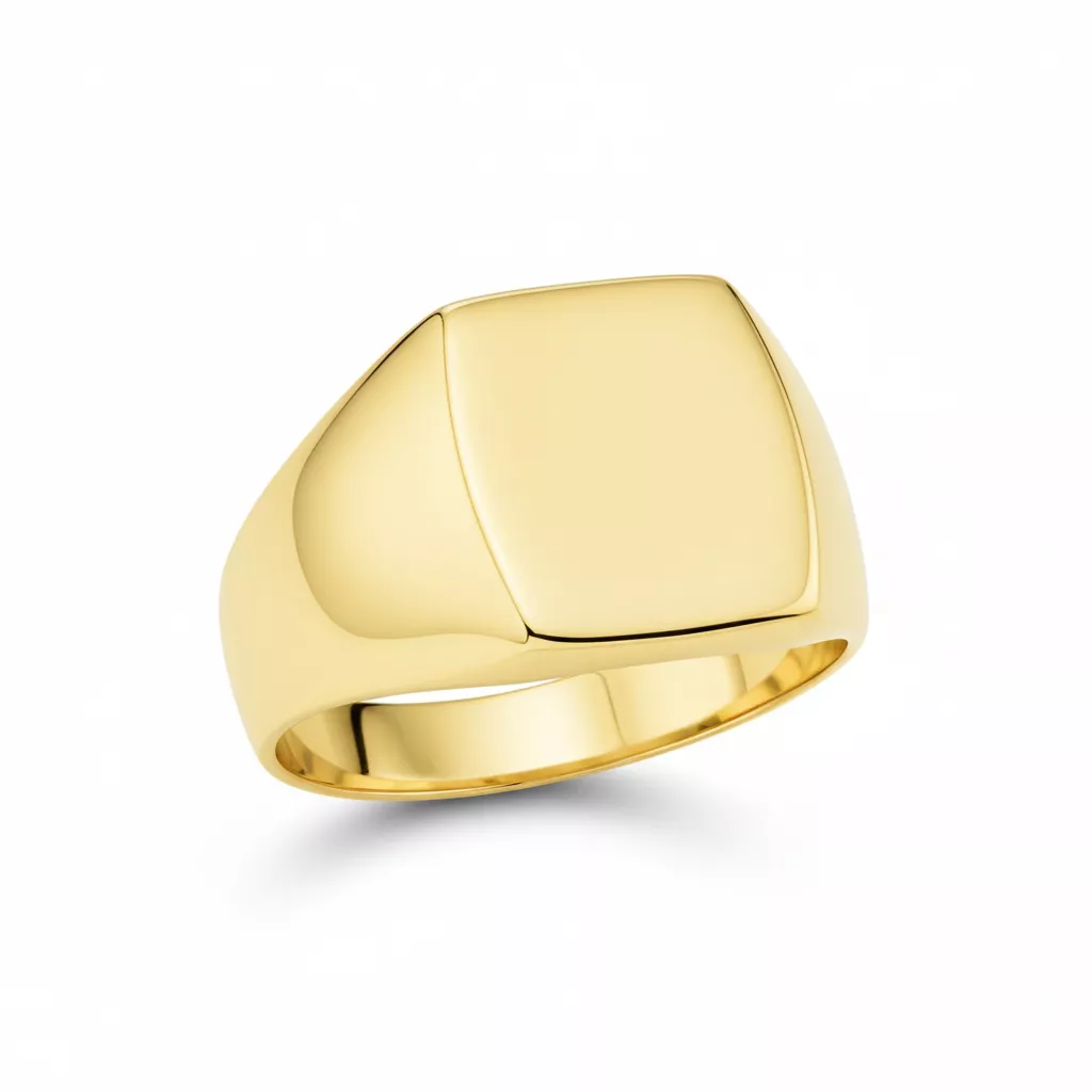 Chevalière Homme Or Abdelohab - Bague en Or 750 18k - Bijoux en Vogue