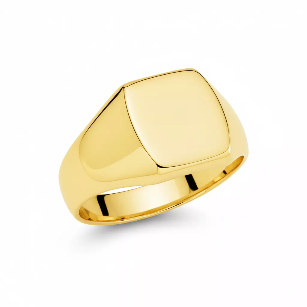 Chevalière Homme Or Casim - Bague en Or 750 18k - Bijoux en Vogue