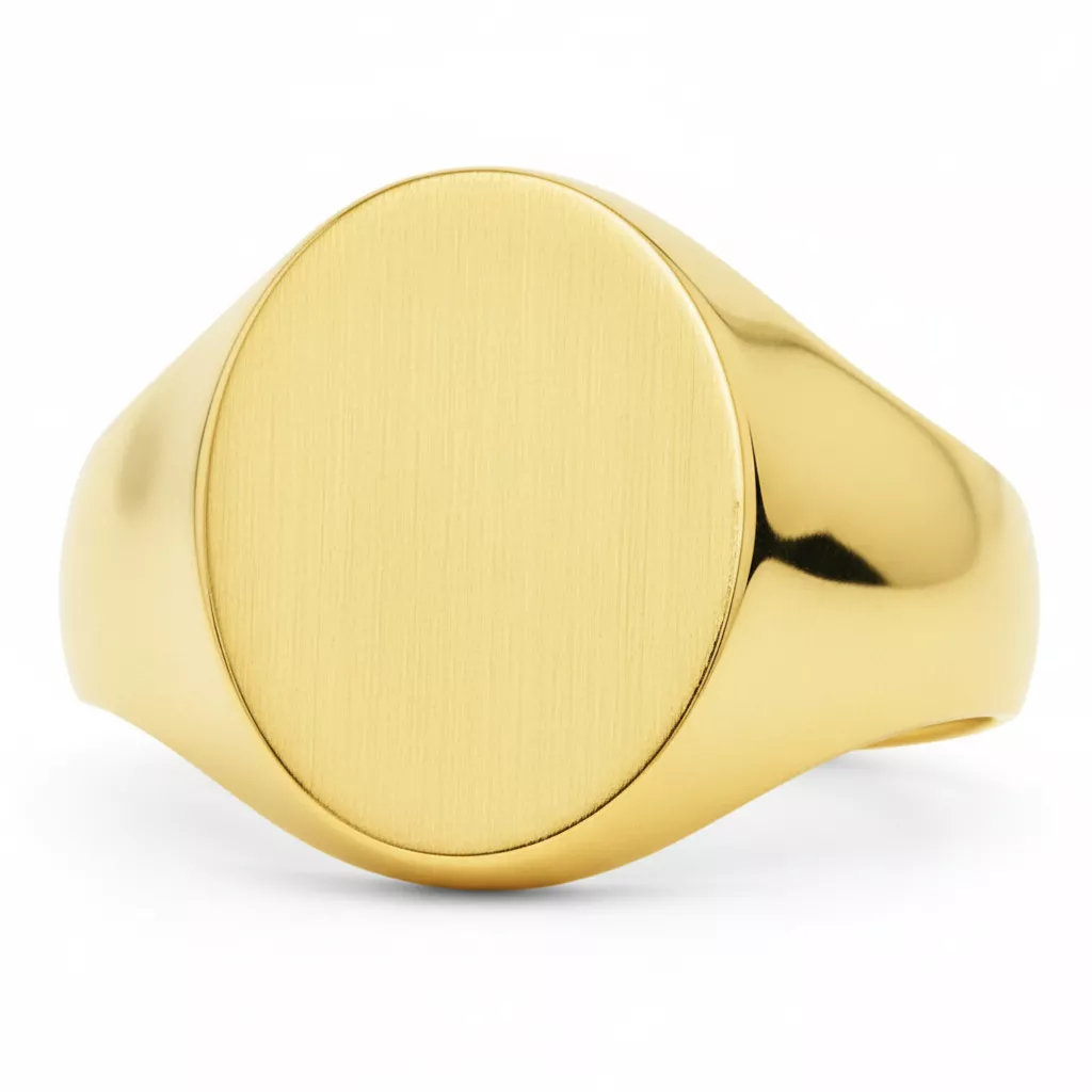 Chevalière Homme Or Miyoko - Bague en Or 750 18k - Bijoux en Vogue