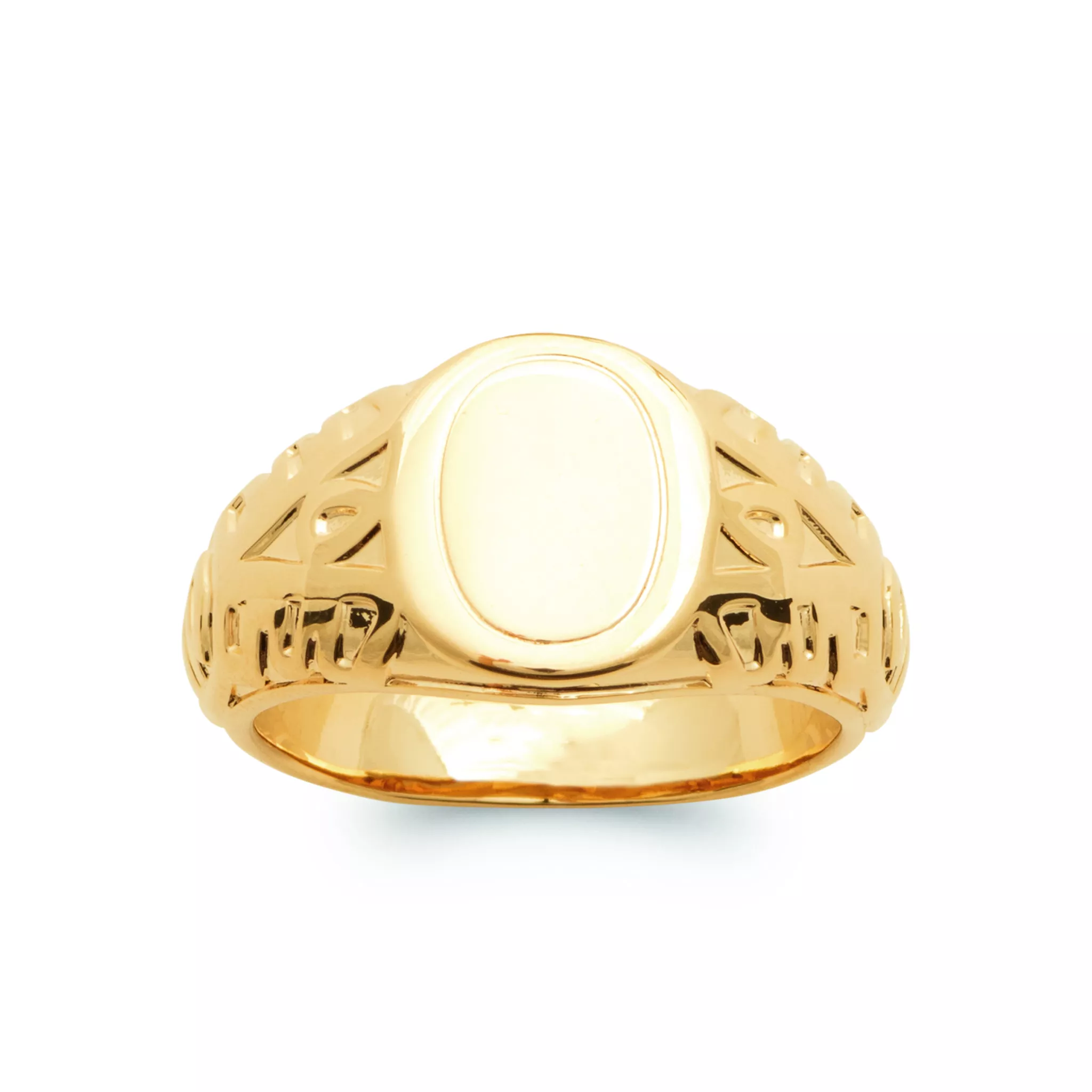 Chevalière Homme Plaqué Or Gobin - Bague en Plaqué or - Bijoux en Vogue