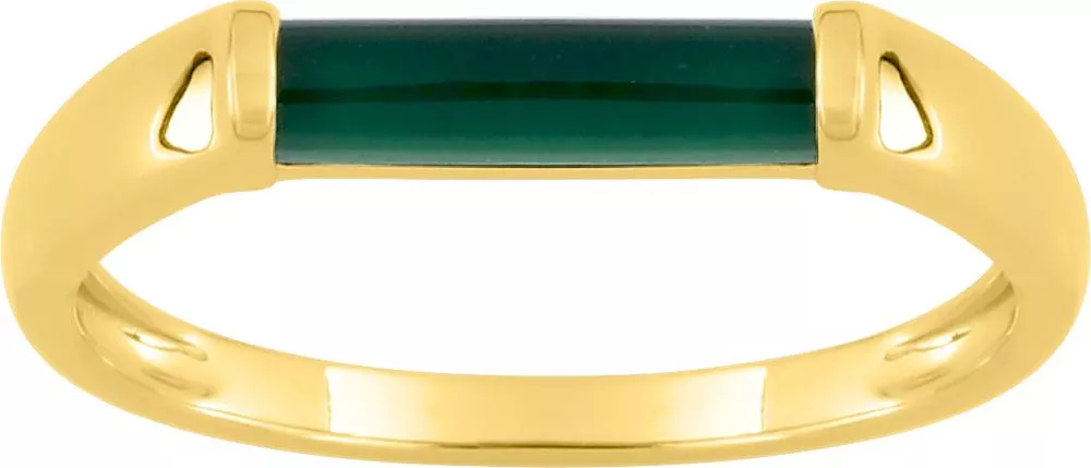 Bague Or Boline Agate - Bague en Or 750 18k - Bijoux en Vogue