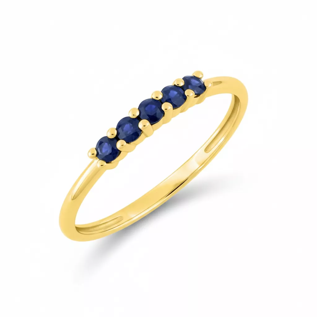 Bague Or Anira Emeraude - Bague en Or 750 18k - Bijoux en Vogue