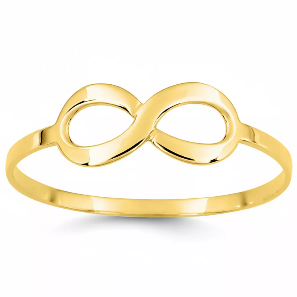 Bague Or Infini - Bague en Or 750 18k - Bijoux en Vogue