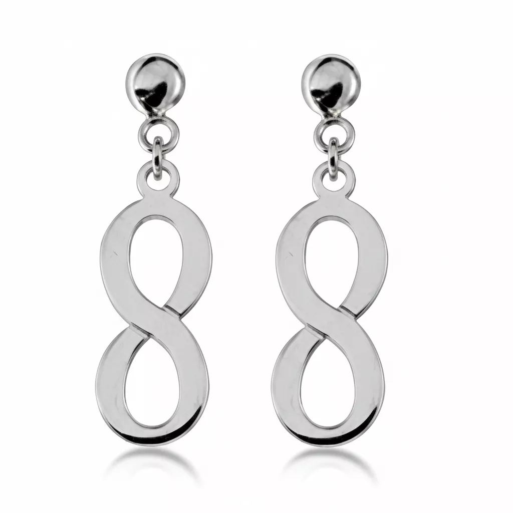 Boucles d'oreilles Argent Croidelys Infini - Boucles d'oreilles en Argent 925 - Bijoux en Vogue