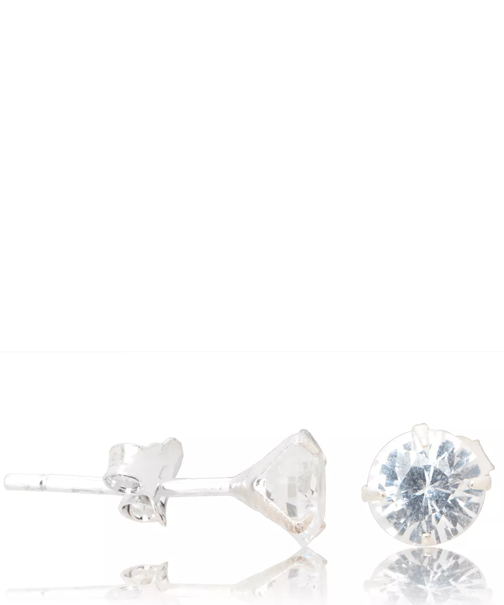 Boucles d'oreilles rond Lunetta percant Fantaisie - Boucles d'oreilles en Argent 925 - Bijoux en Vogue