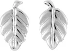 Boucles d'oreilles Clous Argent Sekana Plume - Boucles d'oreilles en Argent 925 - Bijoux en Vogue