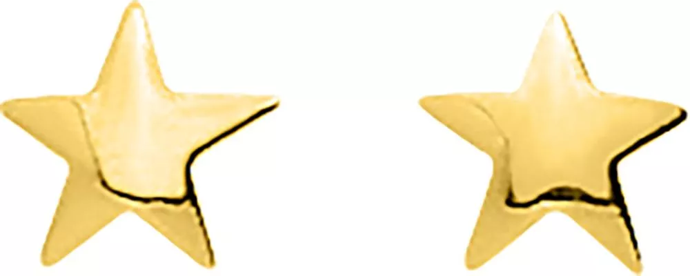 Boucles d'oreilles Clous Or Densie Étoile - Boucles d'oreilles en Or 375 9k - Bijoux en Vogue