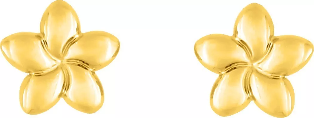 Boucles d'oreilles Clous Or Mwanzia Étoile - Boucles d'oreilles en Or 375 9k - Bijoux en Vogue