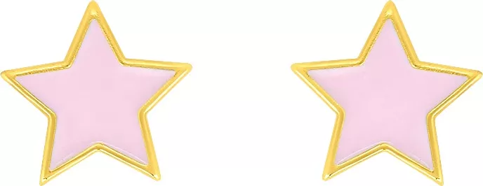 Boucles d'oreilles Clous Plaqué Or Zorra Étoile - Boucles d'oreilles en Plaqué or - Bijoux en Vogue