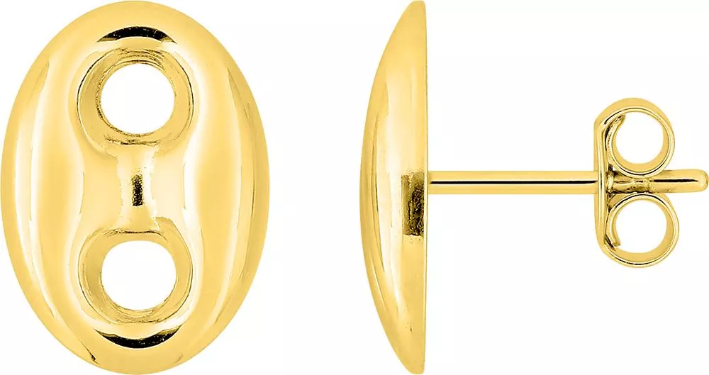Boucles d'oreilles Clous Plaqué Or Barjaona - Boucles d'oreilles en Plaqué or - Bijoux en Vogue