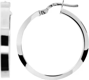 Boucles d'oreilles Créoles Argent Maryanique Diamètre 20mm - Boucles d'oreilles en Argent 925