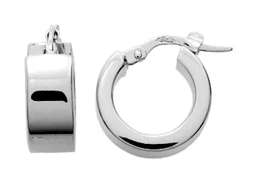 Boucles d'oreilles Créoles Argent Celeane Diamètre 10mm - Boucles d'oreilles en Argent 925